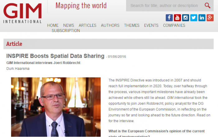 INSPIRE Data Sharing and the ENVplus CrowdSourcing Service